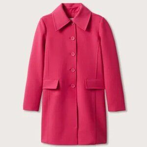 Mango Hot Pink Coat Size XXS